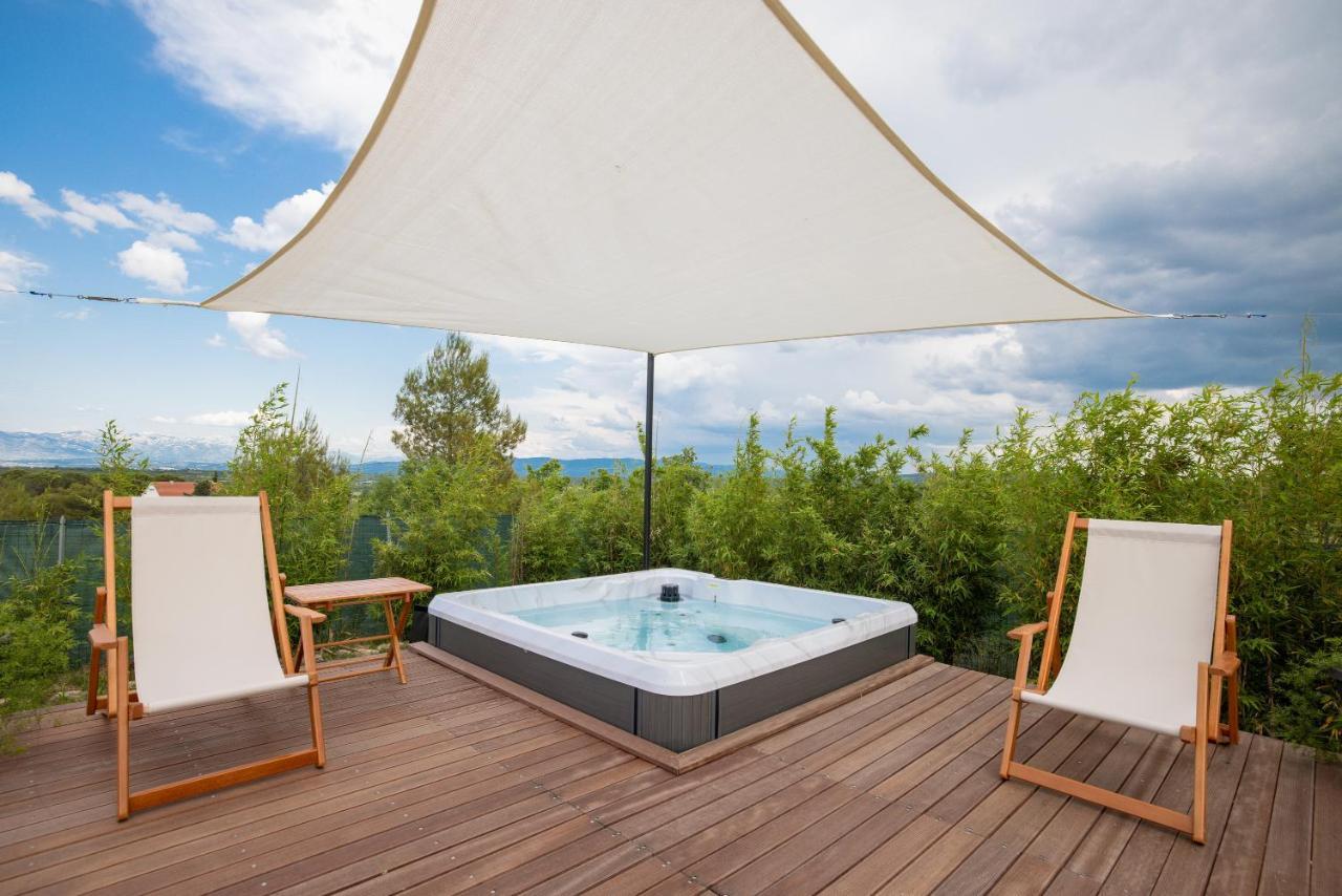 Villa Ena With Pool & Jacuzzi Donji Kasic Esterno foto