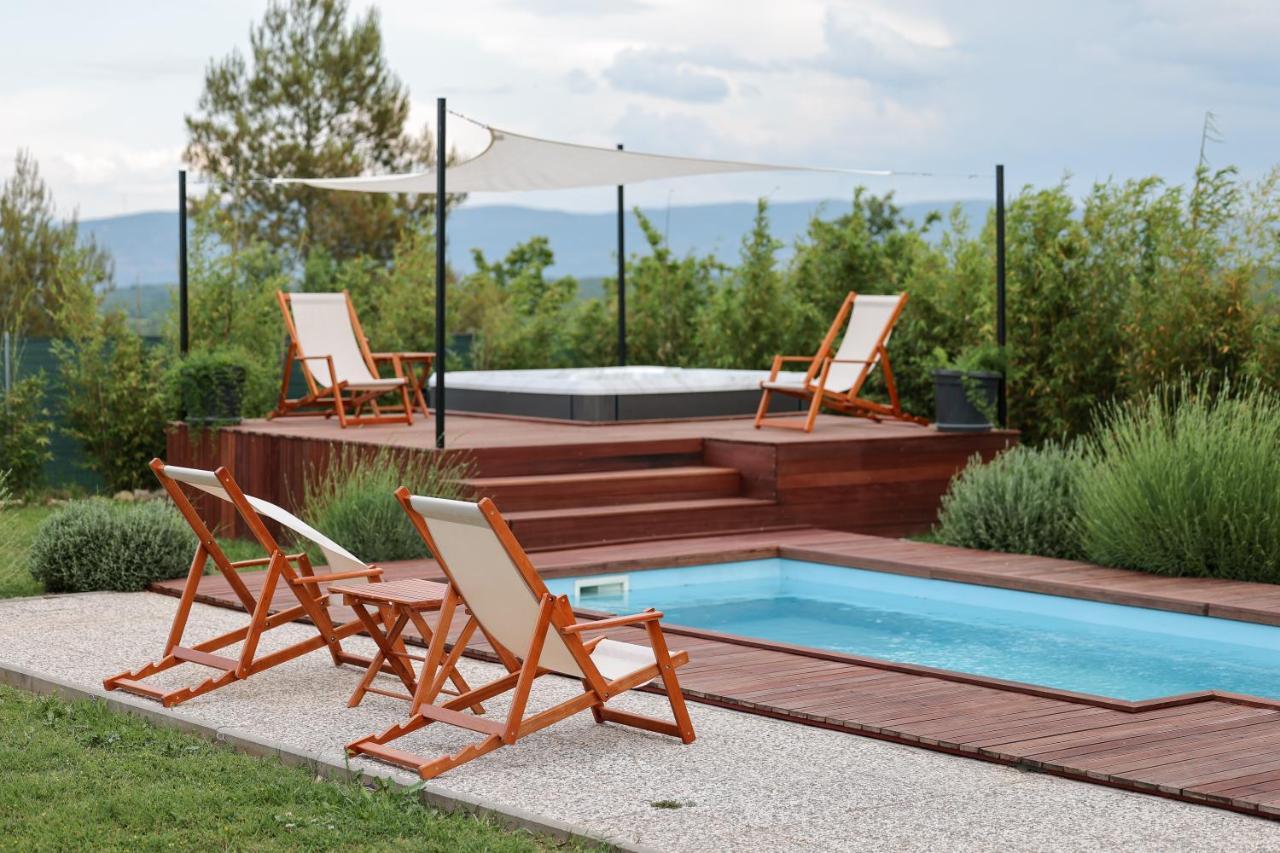 Villa Ena With Pool & Jacuzzi Donji Kasic Esterno foto